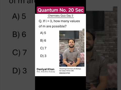Quantum number challenge! Can you name all four? 🤔   #sciencechallenge #quantum #stem #shortsviral
