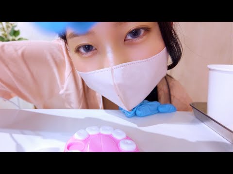 ASMR | Pediatric dentistry with a gentle dental hygienist 🧸 Role play 🦷 Comfortable sounds