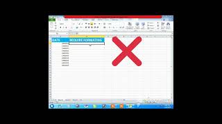 How to change Date Formatting |#exceltips #exceltricks