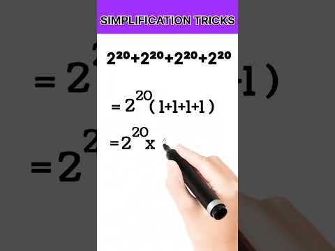 Simplification Tricks #shorts #mathematics