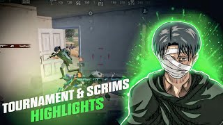 WHEN UNDERDOGS PLAY TOURNAMENT 😤🔥| SCRIMS & TOURNAMENT HIGHLIGHTS ANDROID 60 FPS 💪☠️ |