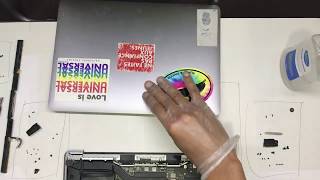 How To: 2017 Apple A1708  MacBook Pro Retina LCD Screen repair  replacement. Part 1