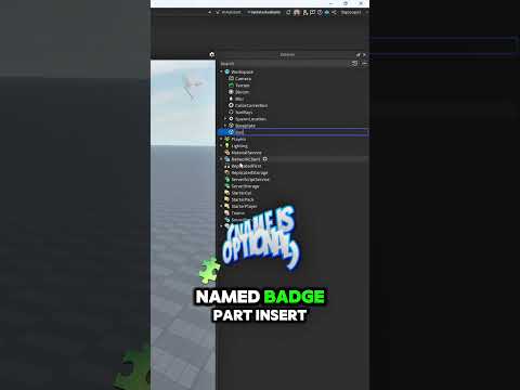 Roblox Studio Tip 56: How to Award A Badge On Touch! #robloxdev #scripting #roblox