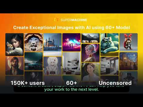 SuperMachine Ai Lifetime Deal $79 – Generate Amazing Images, NFTs & YT Thumbnails