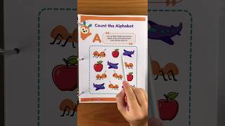 Count the Alphabet – Letter A (Fun Counting for Kids) #shorts