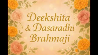 DEEKSHITHA & DASARADHI BRAHMAJI  (WEDDING RECEPTION)