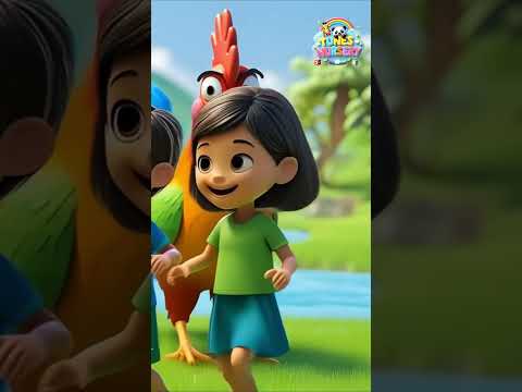 Kukdoo Koo, कुकडू कू #nurseryrhymes #hindirhymes #toddlerlearning #shorts
