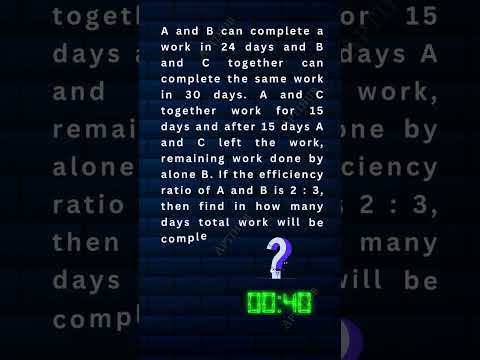 21 - Time & Work