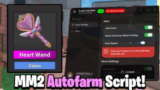 💘MURDER MYSTERY 2 Autofarm Script! 💌 VALENTINES UPDATE 🧸EXOTIC HUB🎉Free
