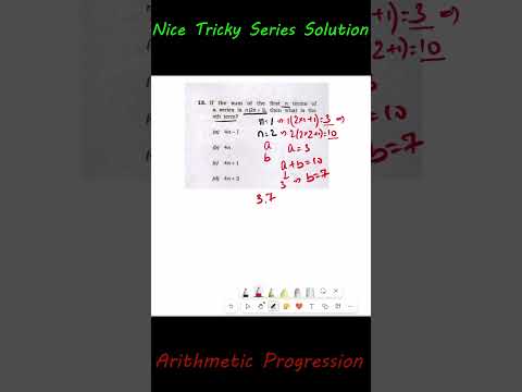 Arithmetic Progression Question| Easy 3 Marks #ndatricks #arithmeticprogression #ndapreparation