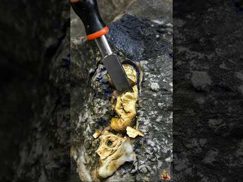 Gold Quartz Wait End🪙😮  #viral #golddiscovery #quartz #treasure #explore #lifestyle #gold #goldrush