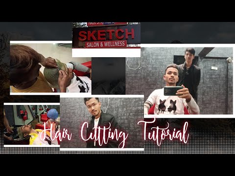 Hair Cutting Tutorial | SKETCH Salon & Wellness, Jorhat | Vlog #18 | Mr Kalyan