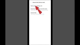 reset system settings only/setting reset kaise kare/phone ko reset kaise kare #shorts