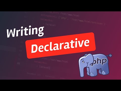 Writing declarative PHP
