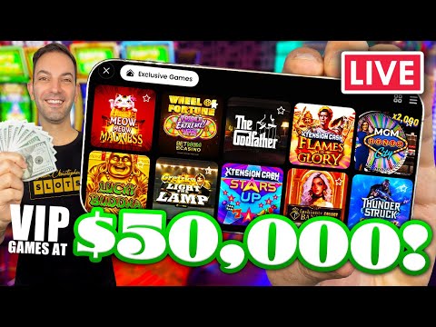 🔴 LIVE Spinning $50,000 on Exclusive  Slots!