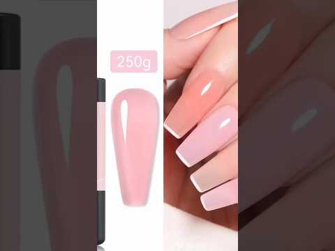 BORN PRETT 250g Jelly Gel Nail Polish Transparent Milky White Pink