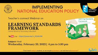 Principals’/Teachers’ Consultation for CBSE Learning Standards Frameworks of Classes IX-X-Hindi