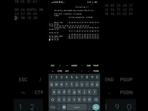 Cracking WiFi password using termux| Ethical Hacking 🔥
