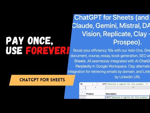 GPT for Sheets Review – Add ChatGPT Power to Google Sheets & Docs!