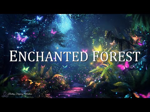 Enchanted Forest Ambience | 396Hz + 639Hz + 852Hz - Deep Healing Music | Manifest Love & Miracles