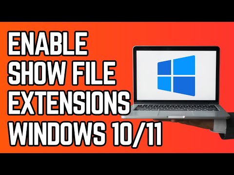 How to Display File Extensions in Windows 10 & 11 (Regedit)