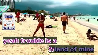 Trouble Is A Friend - Lenka (Karaoke/Instrumental)