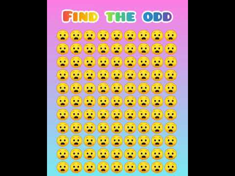 find the odd emoji 😃 in 5 Seconds 🔥#findtheodd#challenge#shorts