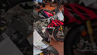 Aprilia RSV4 1100CC | BIKES & RUNS | #apriliamotorcycle #shorts