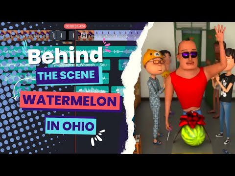 Watermelon In Ohio Be Like💀 - Behind The Scene!