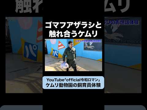 芸人イチ動物好きのケムリがついに飼育員に #令和ロマン