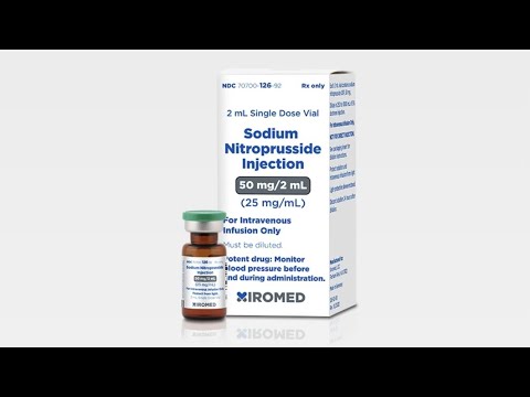 Sodium Nitroprusside  (class, mechanism of action, dosage, indication, contraindication)