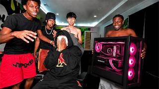 Rakai Gives Wardrobe A $10,000 Streaming PC 🔥!
