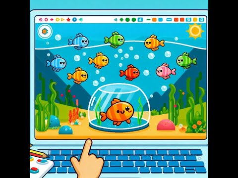 Make an Aquarium in Scratch #scratchtutorial #gaming #codingforbeginners #animation