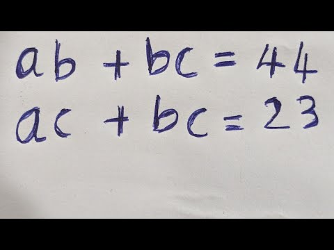 A nice Algebraic problem | math olympiad