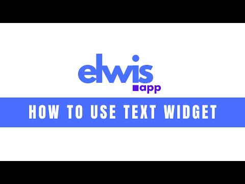 Series of Basic Tutorials - 9.How to use Text widget