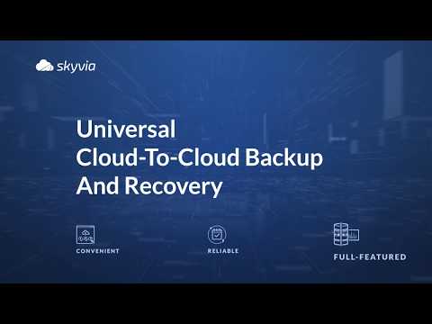 Skyvia Backup | Cloud-to-Cloud Backup and Recovery Solution