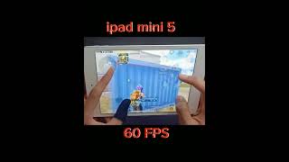 ipad mini 5 pubg test 2023 | power of 60 FPS Bgmi #shorts #youtubeshorts