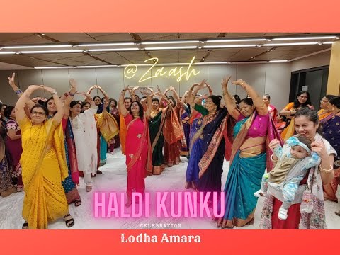 Haldi Kunku celebration @ Amara | Rang Lagala [Song] Tamasha [Movie]