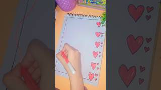 Notebook border design/simple border design for assignment# short#ytshorts#art #drawing