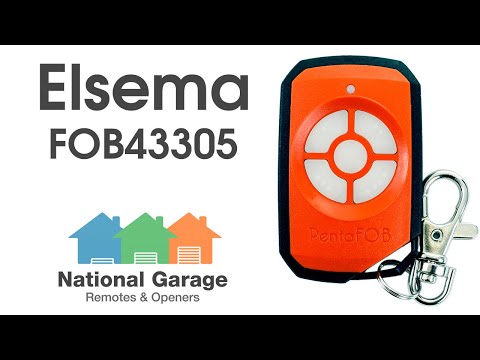 Elsema FOB43305 Garage Remote Control Video Description