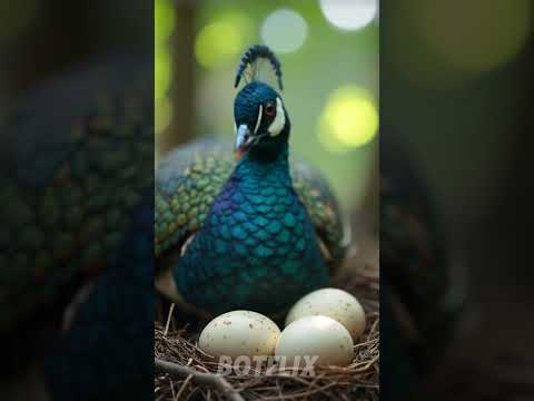 The Courageous Mother Peahen 🦚 | Emotional Wildlife Story #AnimalMoms