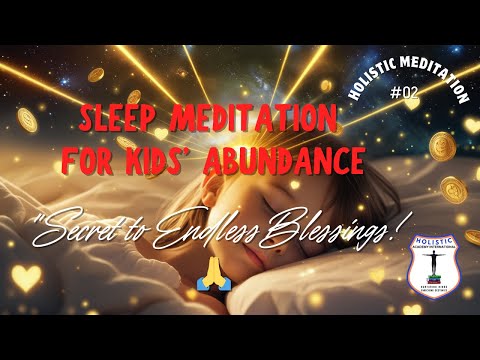 "Secret to Endless Blessings! 🙏 Sleep Meditation for Kids’ Abundance" (HOLISTIC sleep MEDITATION 2)
