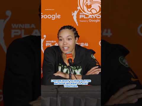 Napheesa Collier has the Lynx back in the #WNBA Finals for the first time since 2017 👀 #basketball