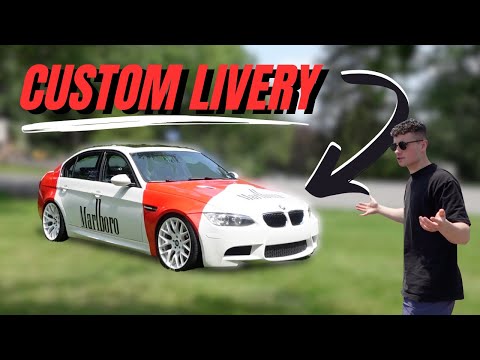 Making a custom livery for my E90 M3