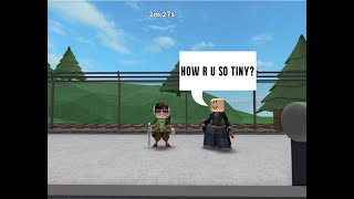 TROLLING AS A TINY AVATAR! (MM2)