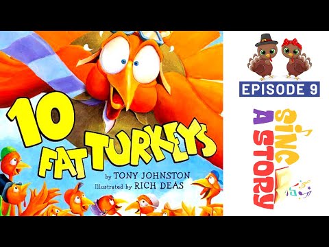 Counting Practice with 10 Fat Turkeys | THANKSGIVING |⭐SEE UPDATED VIDEO LINK IN DESCRIPTION BELOW ⭐