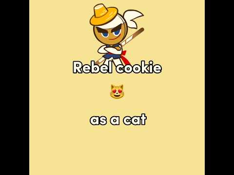 Rebel cookie as a cat 😻 - (read desc)