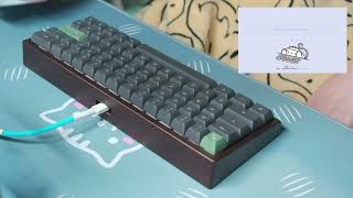 Simpler60 w/ ThicThock Konpeitous [Typing Test]