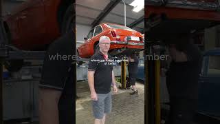 MGB V8 in the workshop