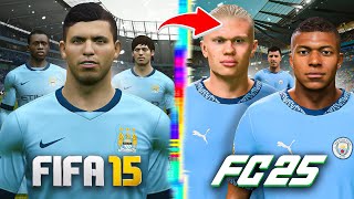 I Rebuild Manchester City From FIFA 15 to FC 25!